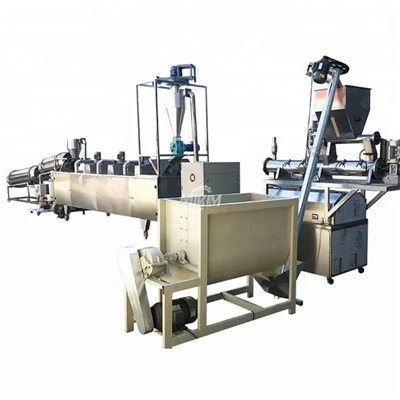 Jalur produksi camilan sereal jagung